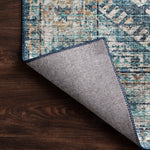 Loloi Skye Denim / Natural Oval Rug RUGS - synthetic Loloi