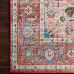 Loloi Skye Brick / Ocean Oval Rug RUGS - synthetic Loloi