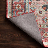 Loloi Skye Brick / Ocean Oval Rug RUGS - synthetic Loloi