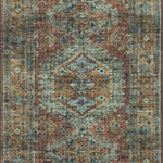Loloi Skye Terracotta / Sky Oval Rug RUGS - synthetic Loloi