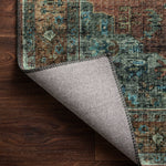 Loloi Skye Terracotta / Sky Oval Rug RUGS - synthetic Loloi