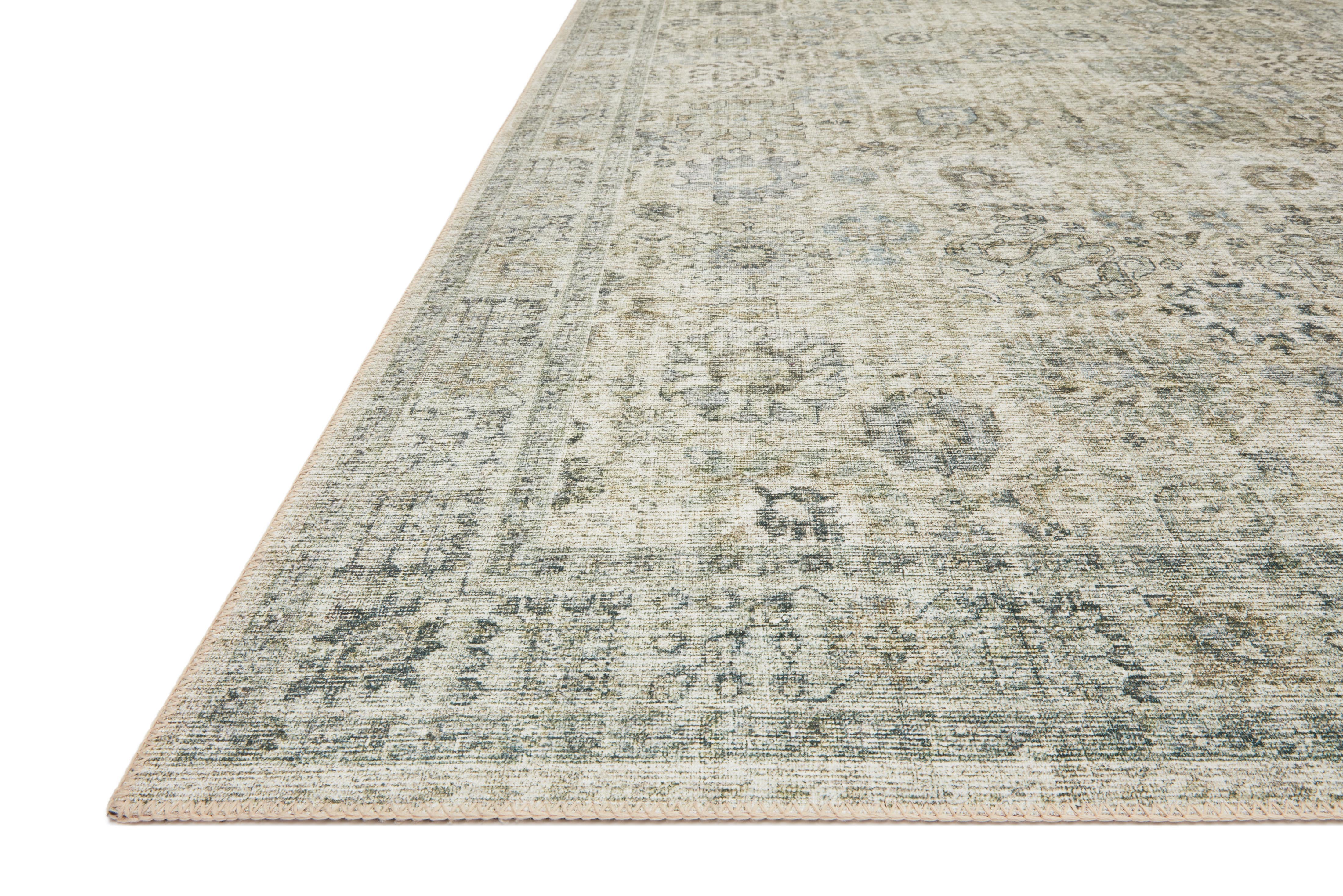 Loloi Skye Natural / Sage Rug 2-RUGS - patterned Loloi