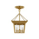 Hand-Rubbed Antique Brass