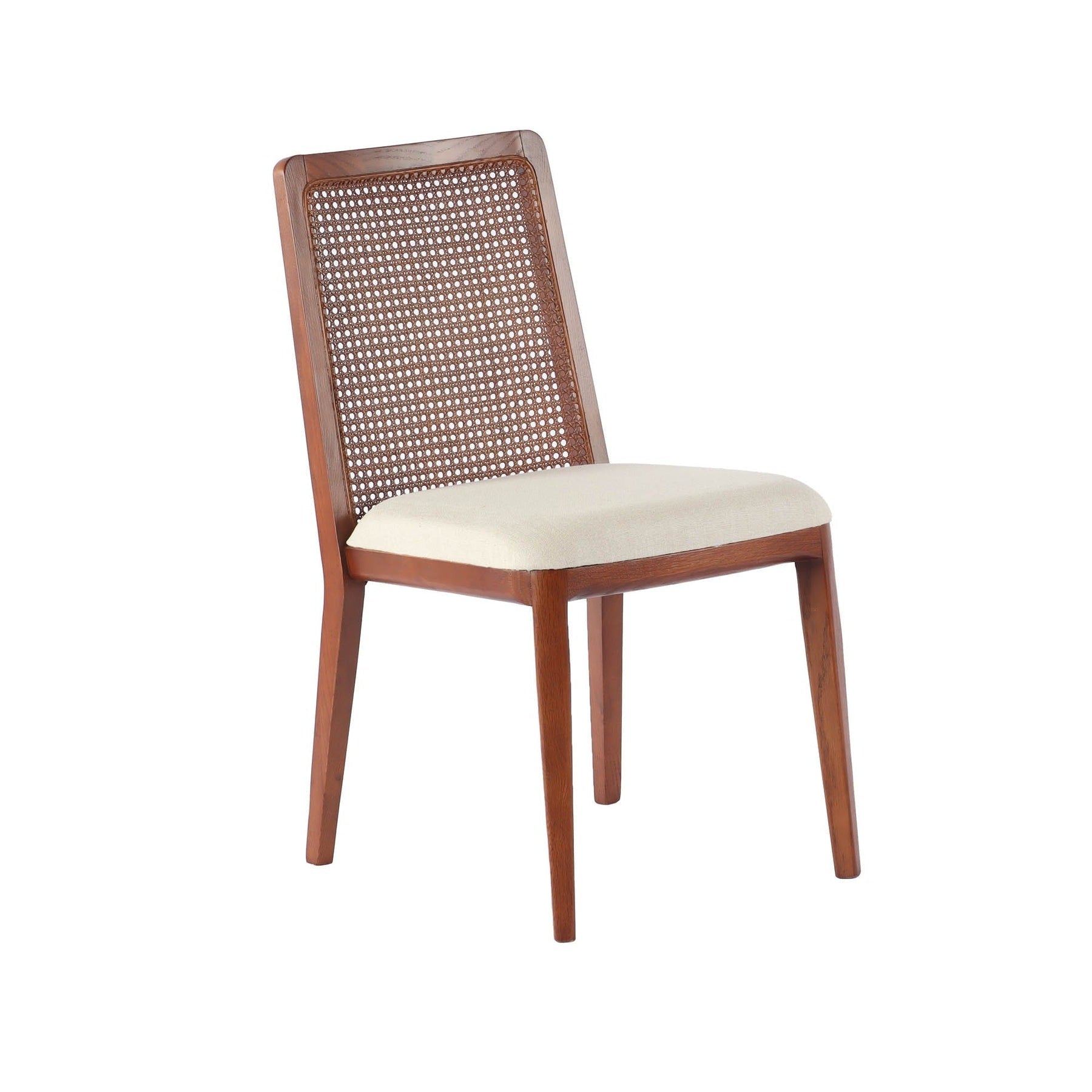 Larissa Dining Chair - Brown Wood - Rug & Weave