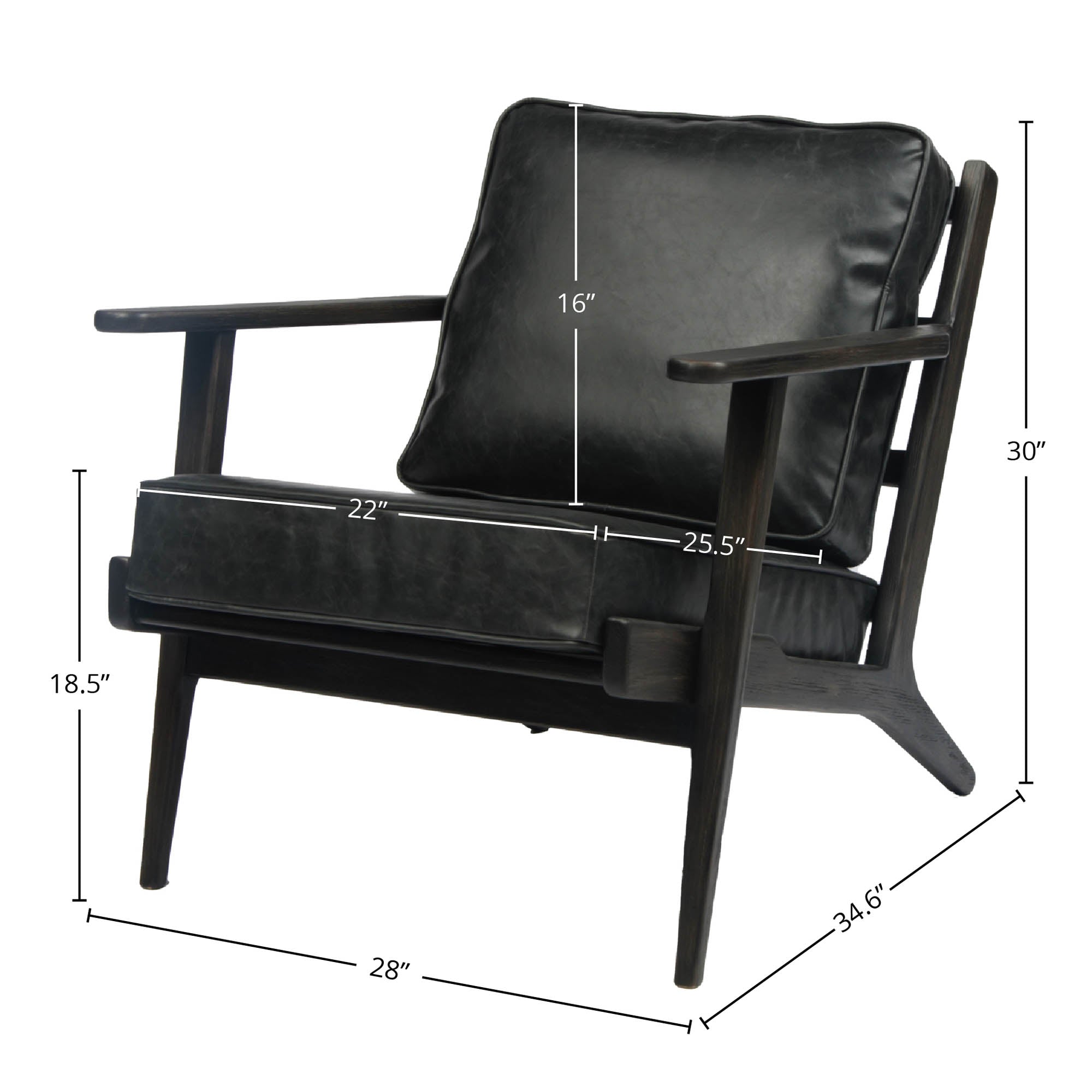 June Arm Chair FURNITURE - accent chair LH IMPORTS