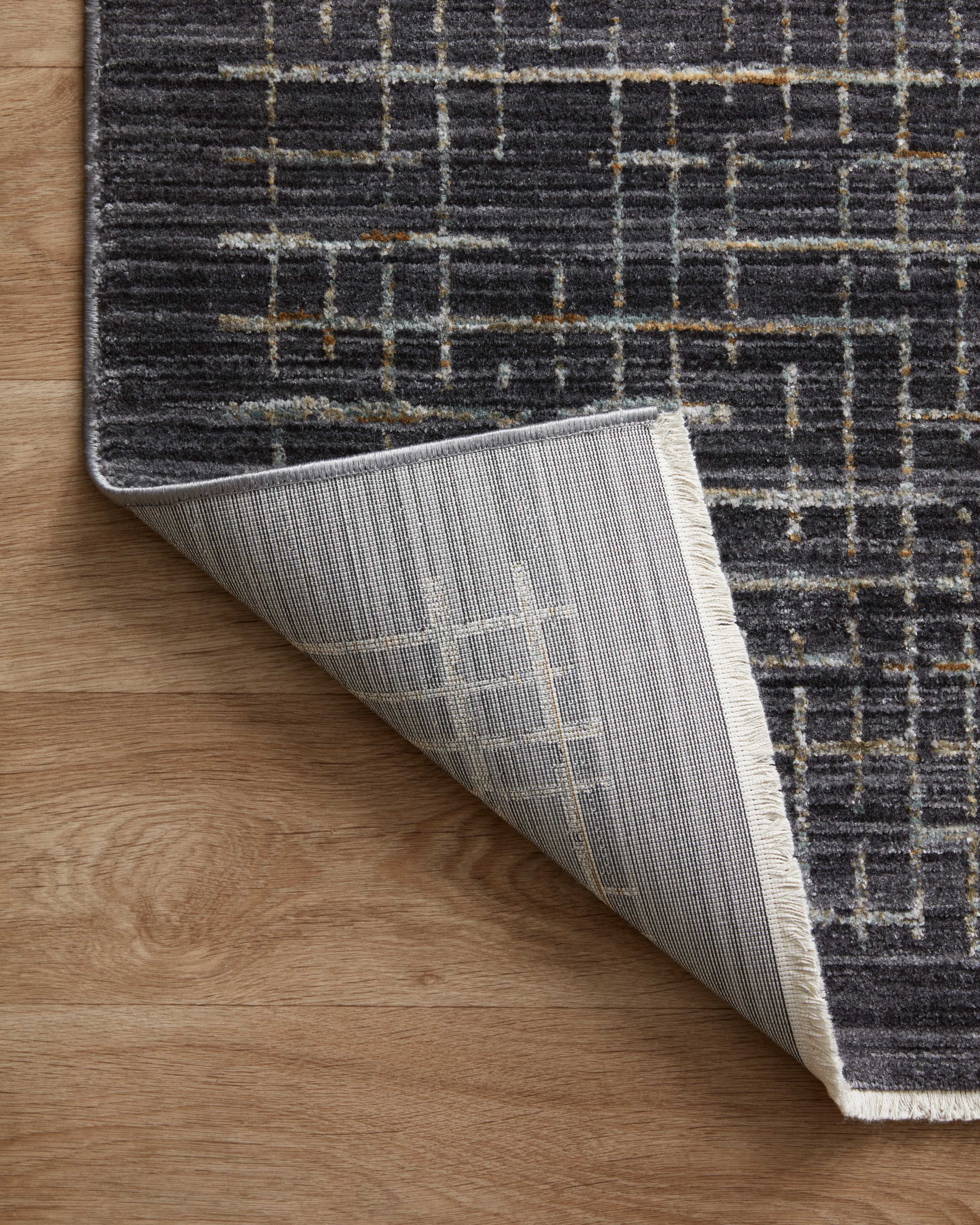 Loloi Soho Onyx / Silver Rug RUGS - synthetic Loloi
