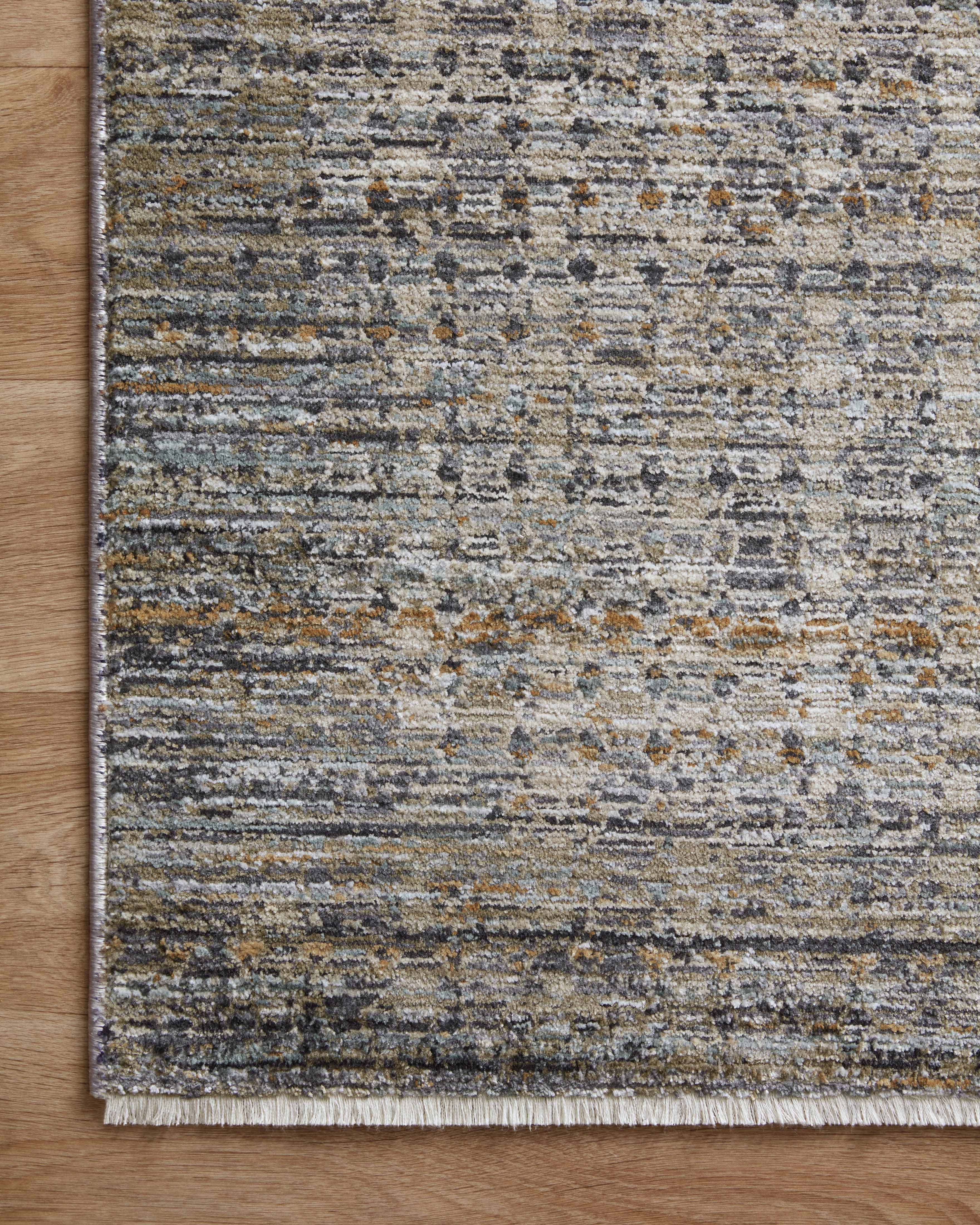 Loloi Soho Charcoal / Multi Rug RUGS - synthetic Loloi