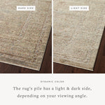 Loloi Sonnet Moss / Natural Rug 0-patterned rugs Loloi
