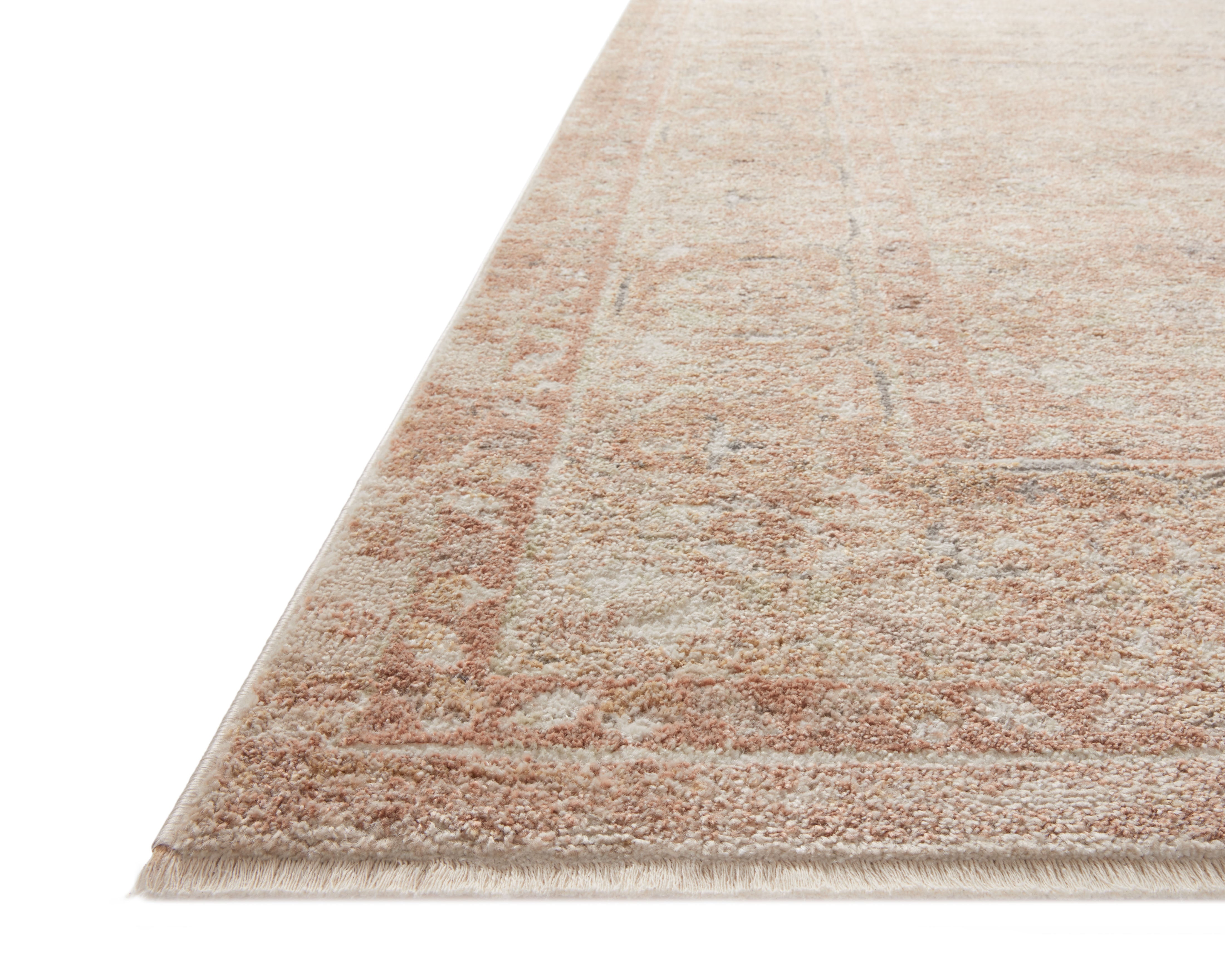 Loloi Sonnet Terracotta / Natural Rug 0-patterned rugs Loloi