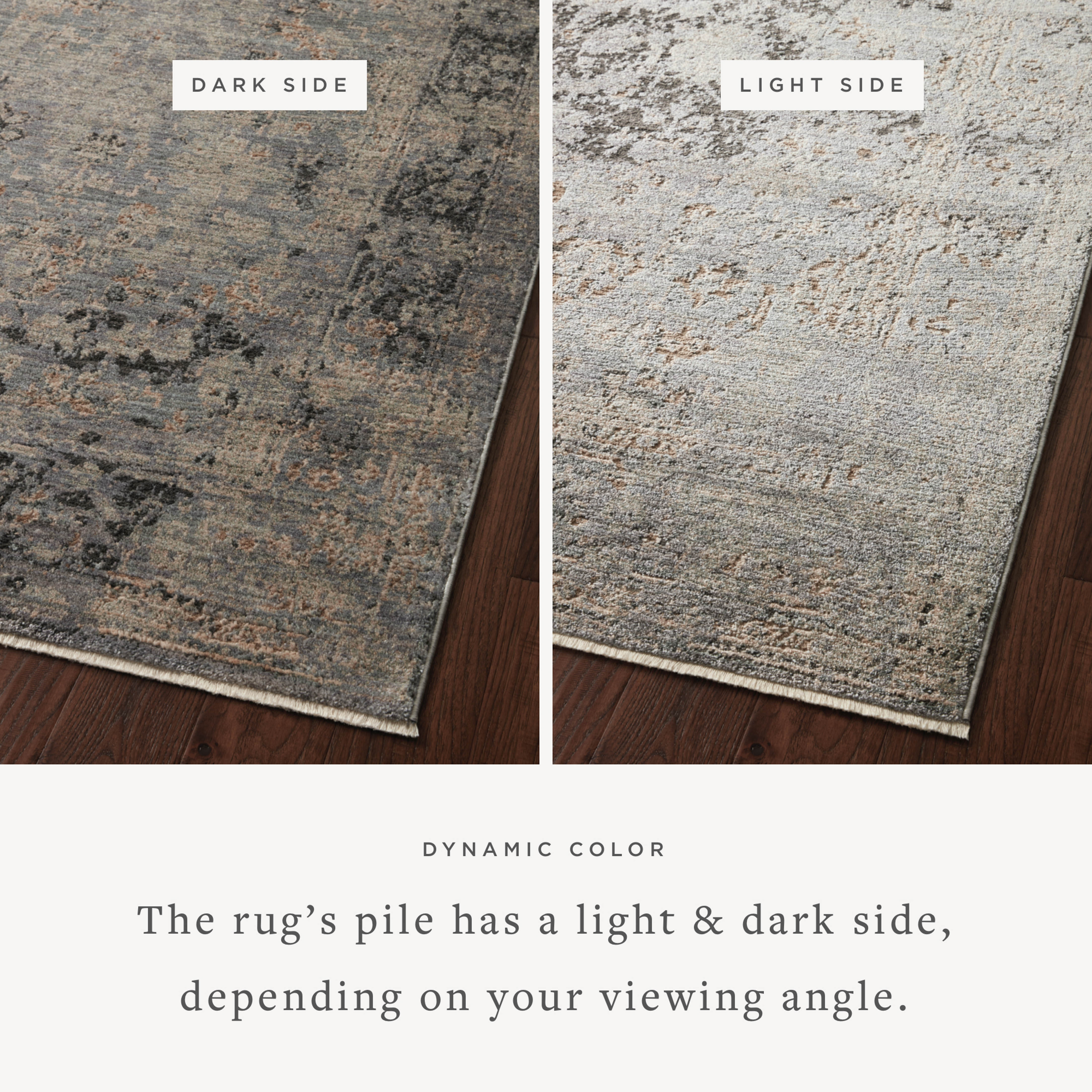 Loloi Sonnet Charcoal / Slate Rug 0-patterned rugs Loloi