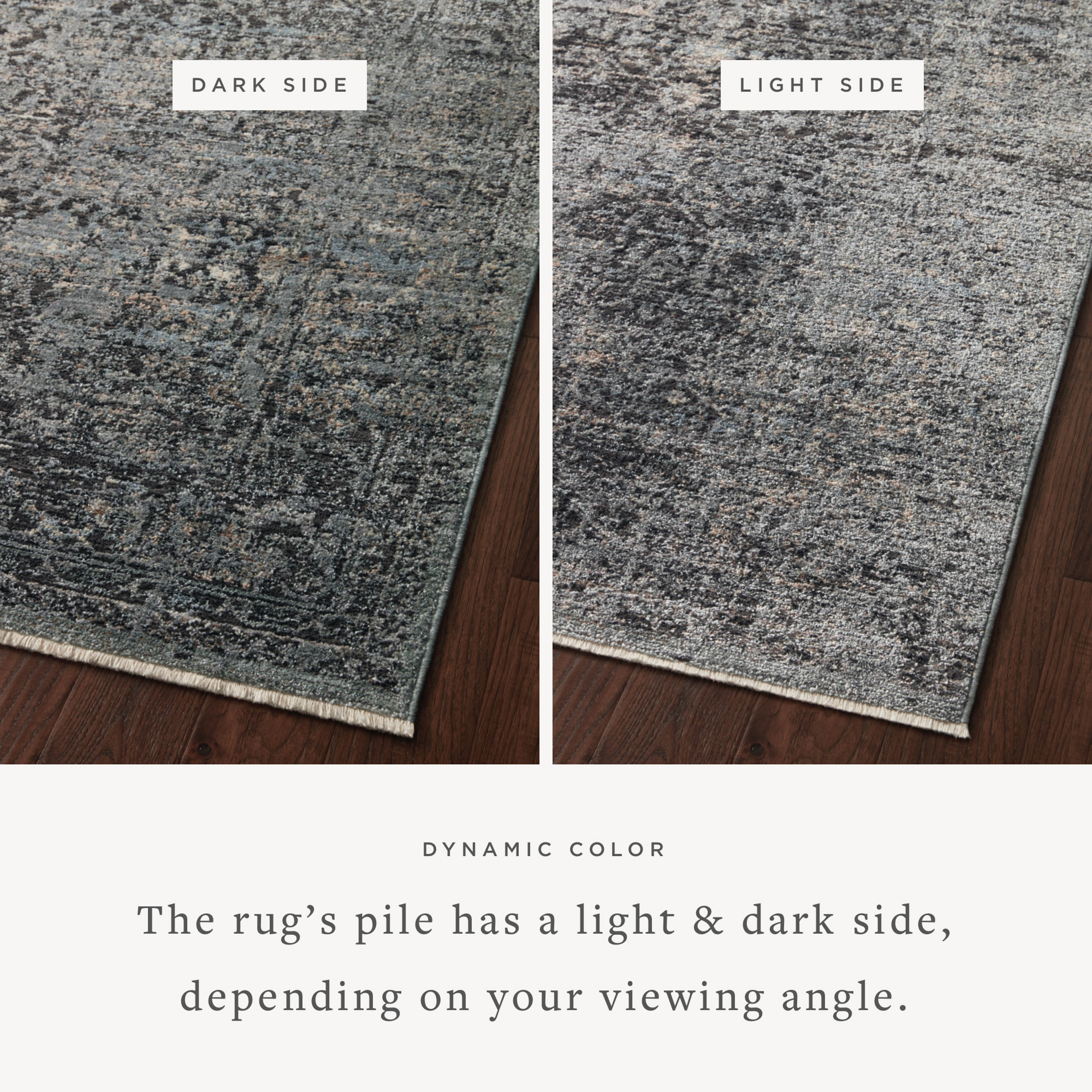 Loloi Sonnet Charcoal / Mist Rug 0-patterned rugs Loloi