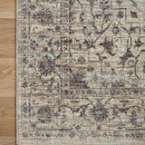 Loloi Sorrento Mist / Charcoal Rug RUGS - synthetic Loloi