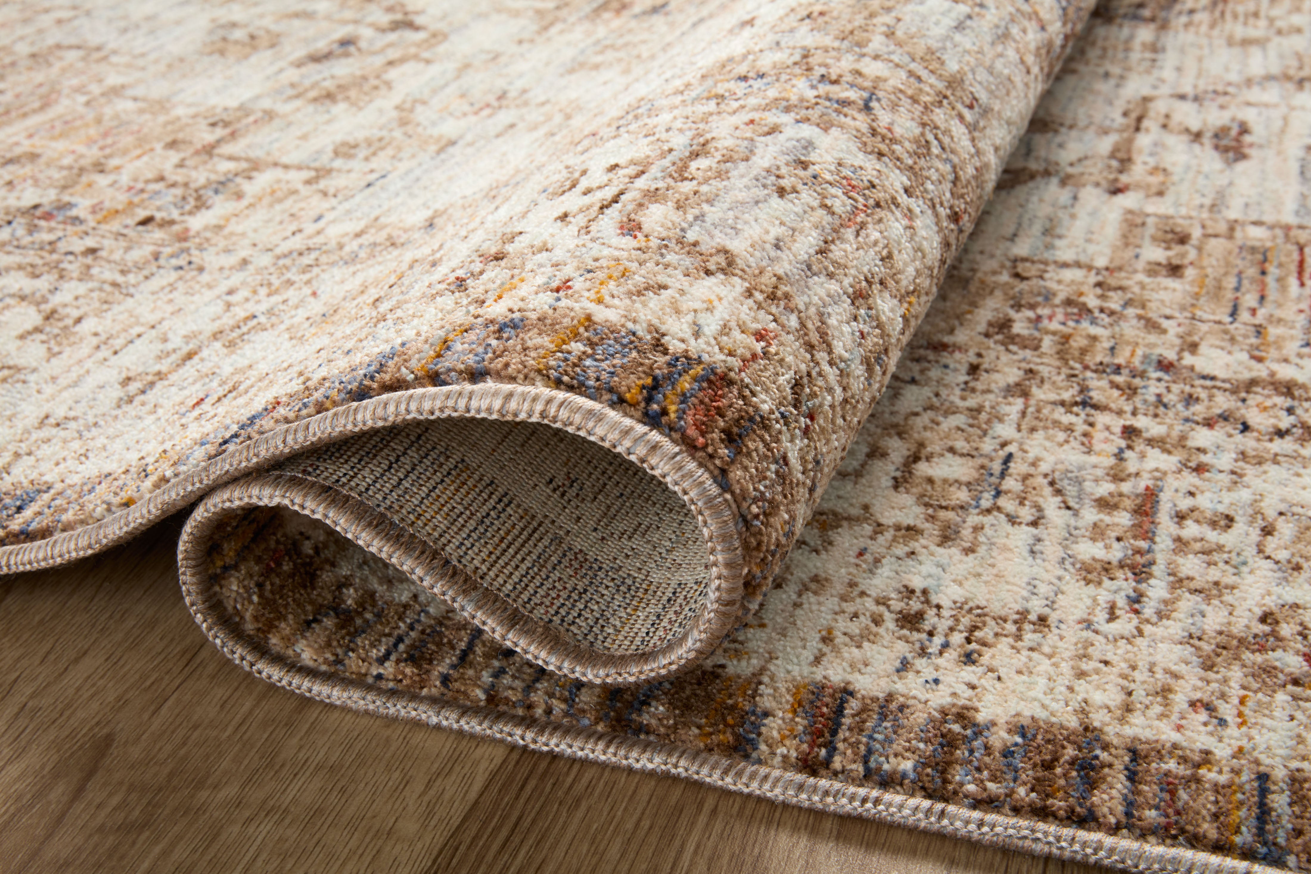 Loloi Sorrento Mocha / Multi Rug RUGS - synthetic Loloi