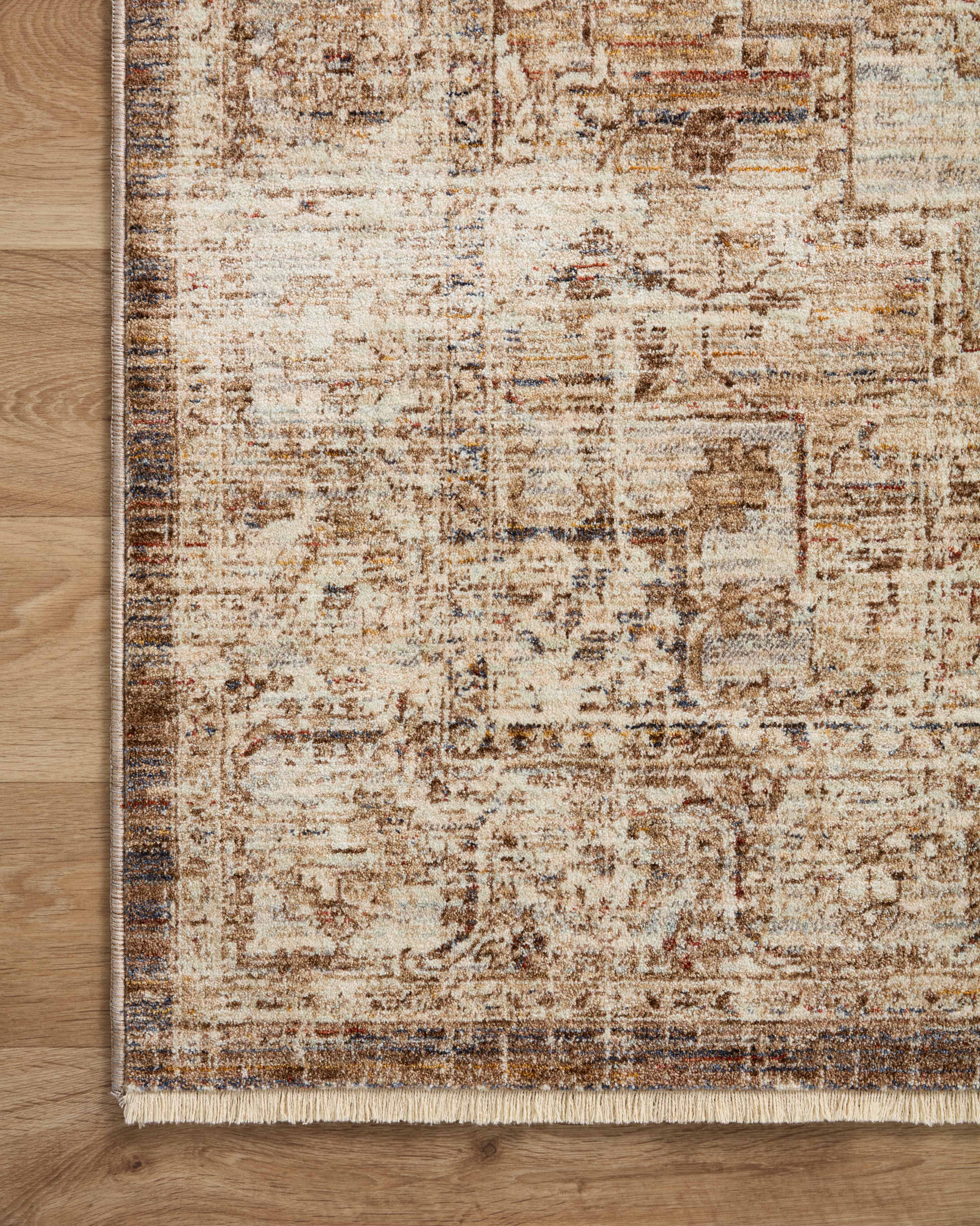 Loloi Sorrento Mocha / Multi Rug RUGS - synthetic Loloi
