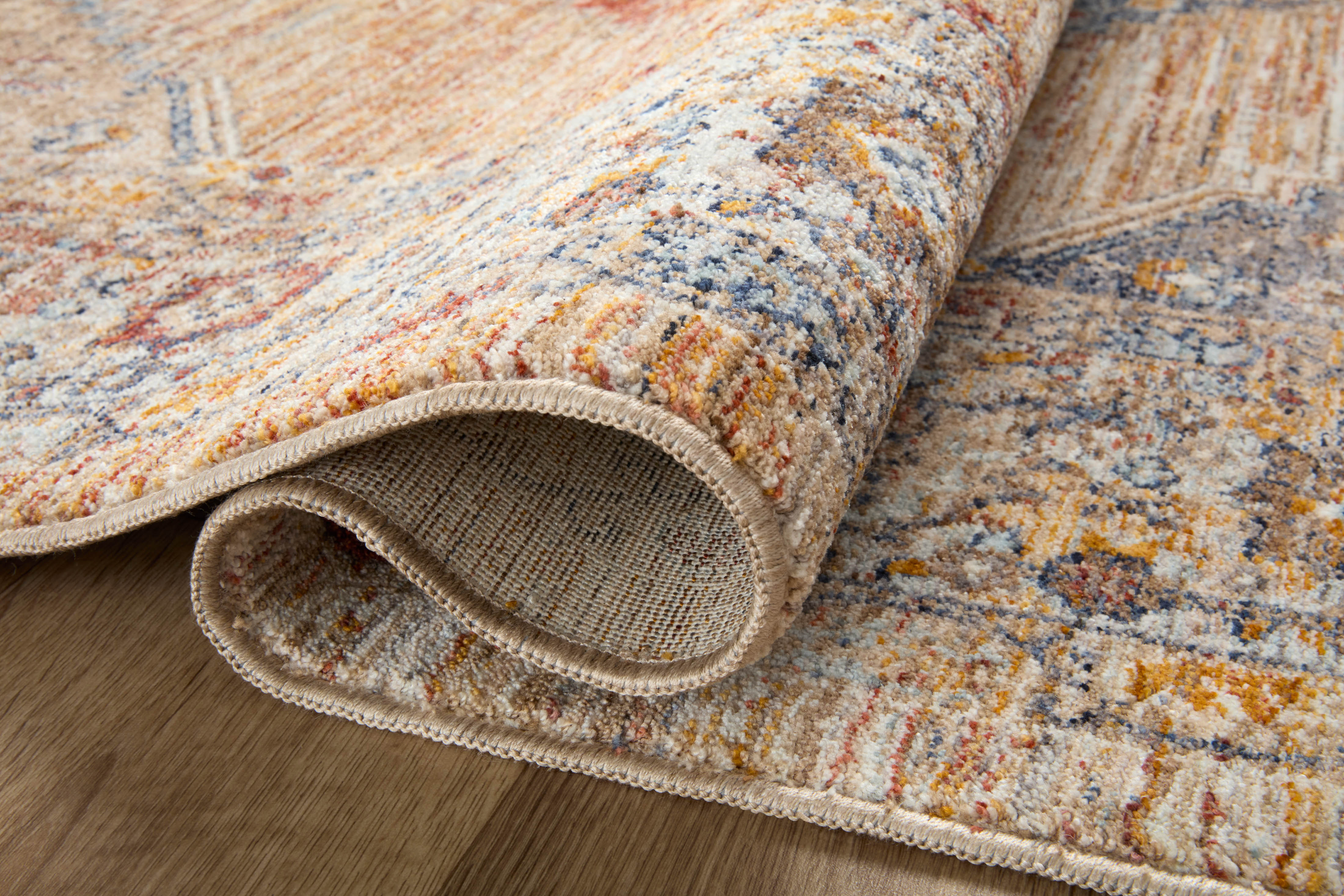 Loloi Sorrento Multi / Sunset Rug RUGS - synthetic Loloi