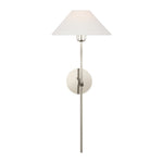 Hackney 25" Tail Sconce LIGHTING - sconce Visual Comfort Polished Nickel