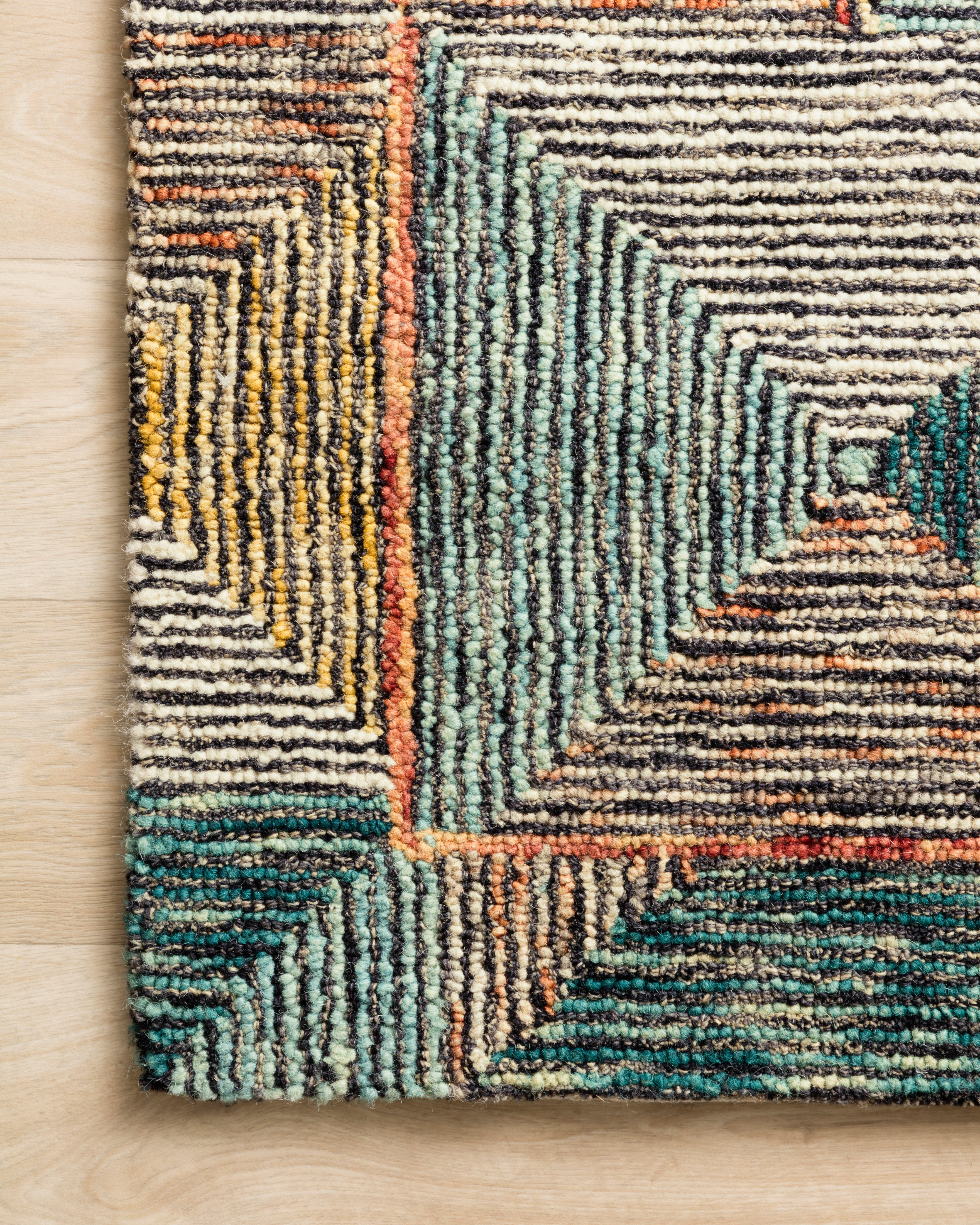 Loloi Spectrum Lagoon / Spice Rug RUGS - wool Loloi