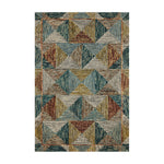 Loloi Spectrum Lagoon / Spice Rug RUGS - wool Loloi 18" x 18"