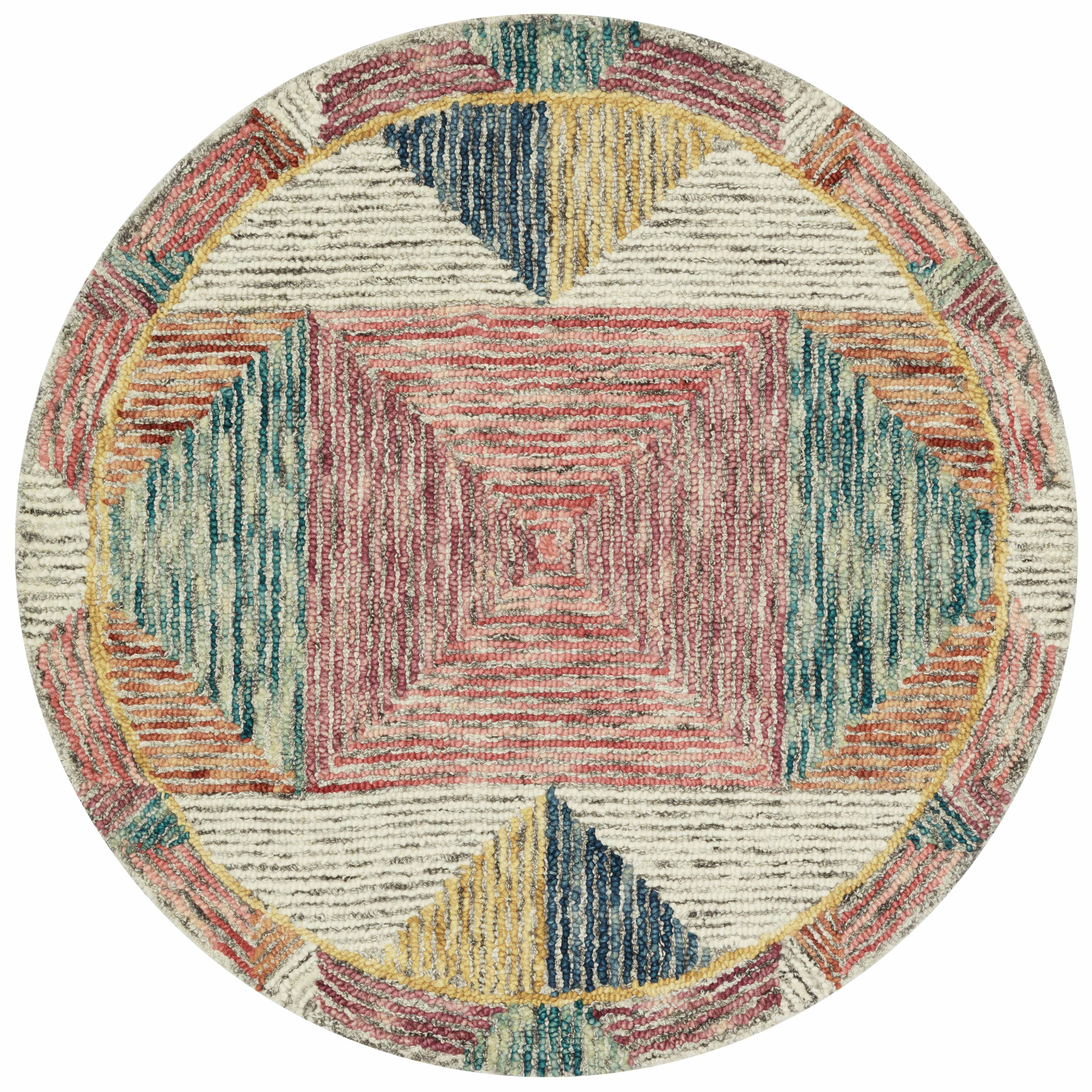 Loloi Spectrum Silver / Fiesta Rug RUGS - wool Loloi