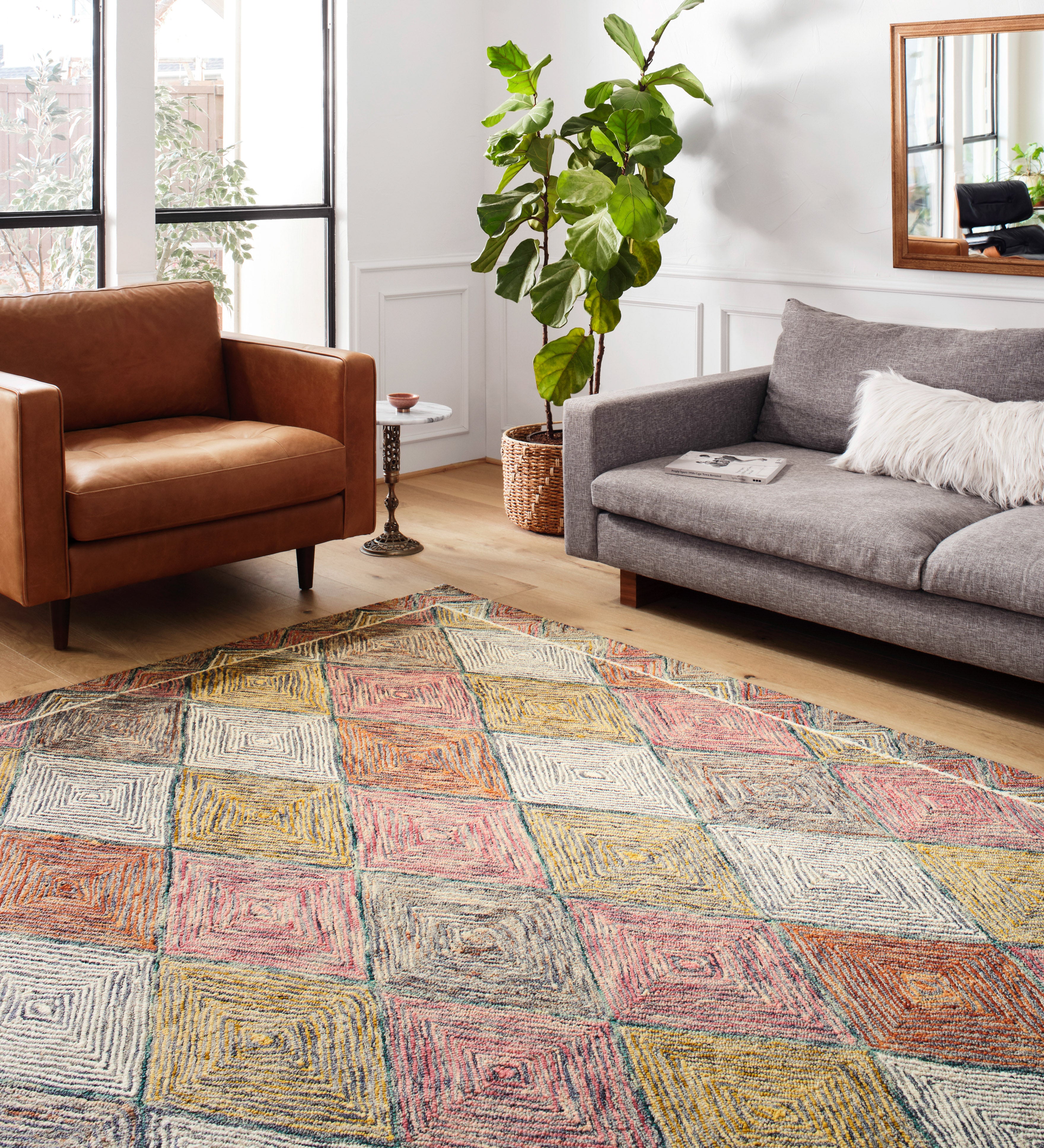 Loloi Spectrum Turquoise / Fiesta Rug RUGS - wool Loloi