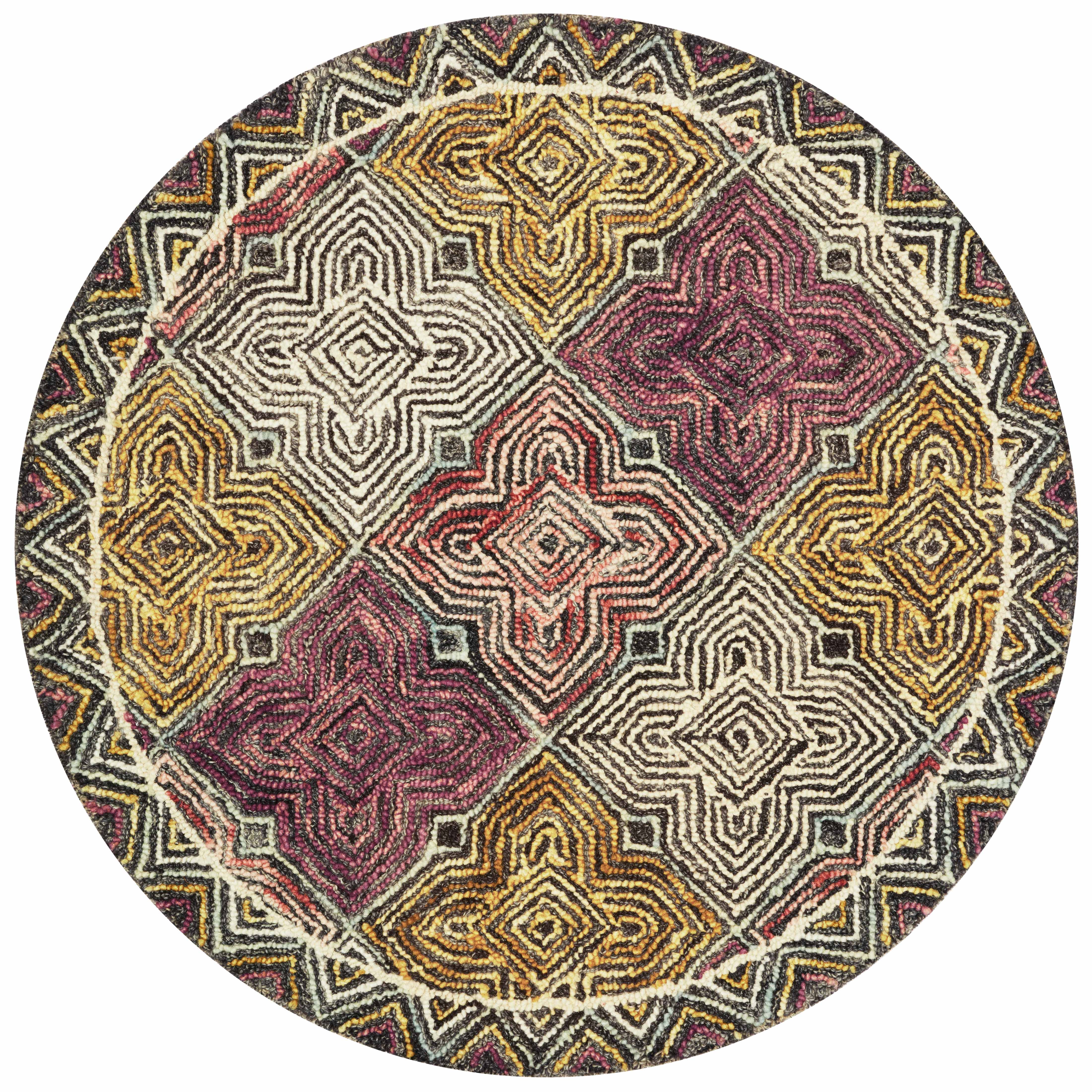 Loloi Spectrum Charcoal / Multi Rug RUGS - wool Loloi