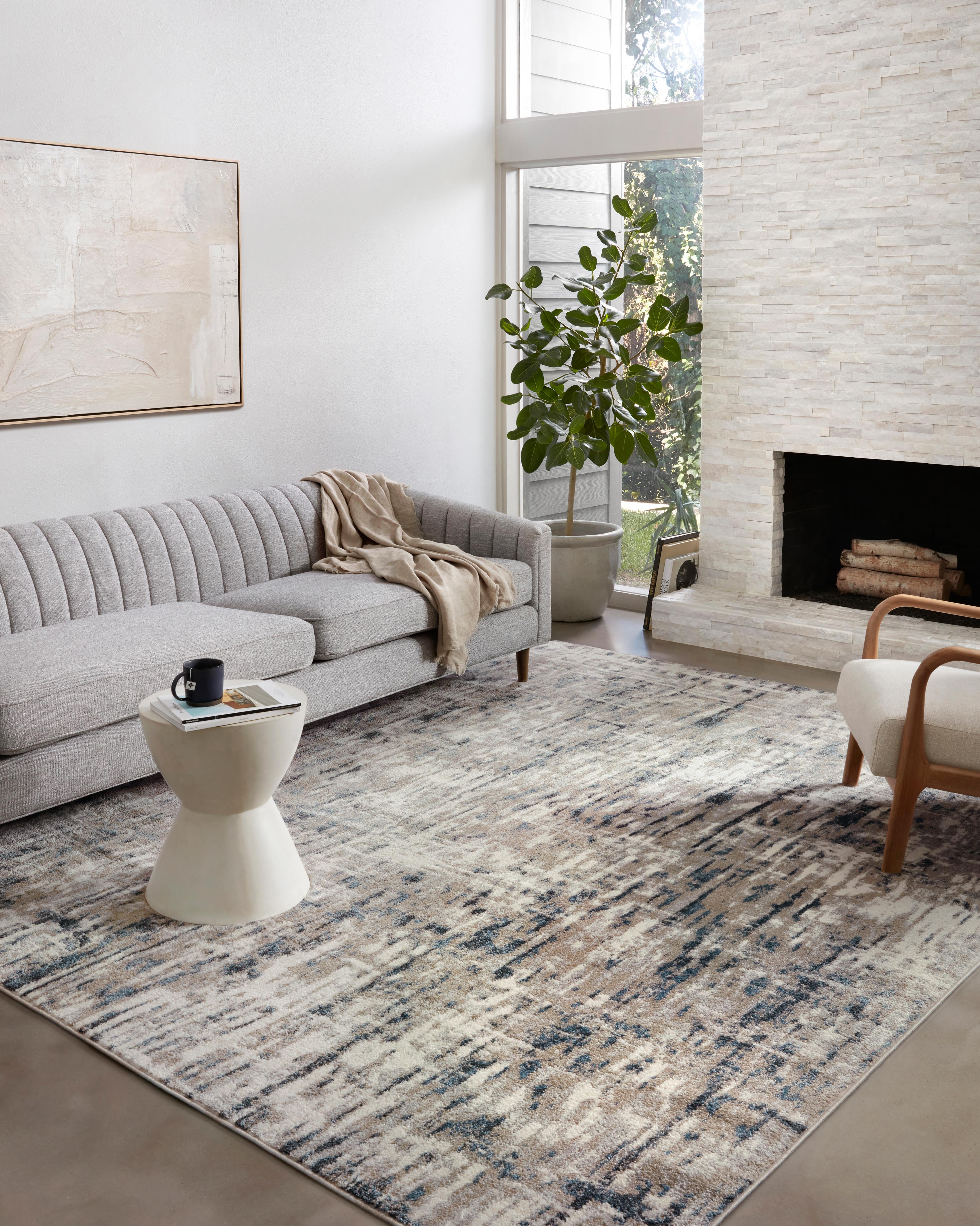 Loloi Spirit Stone / Blue Rug Loloi