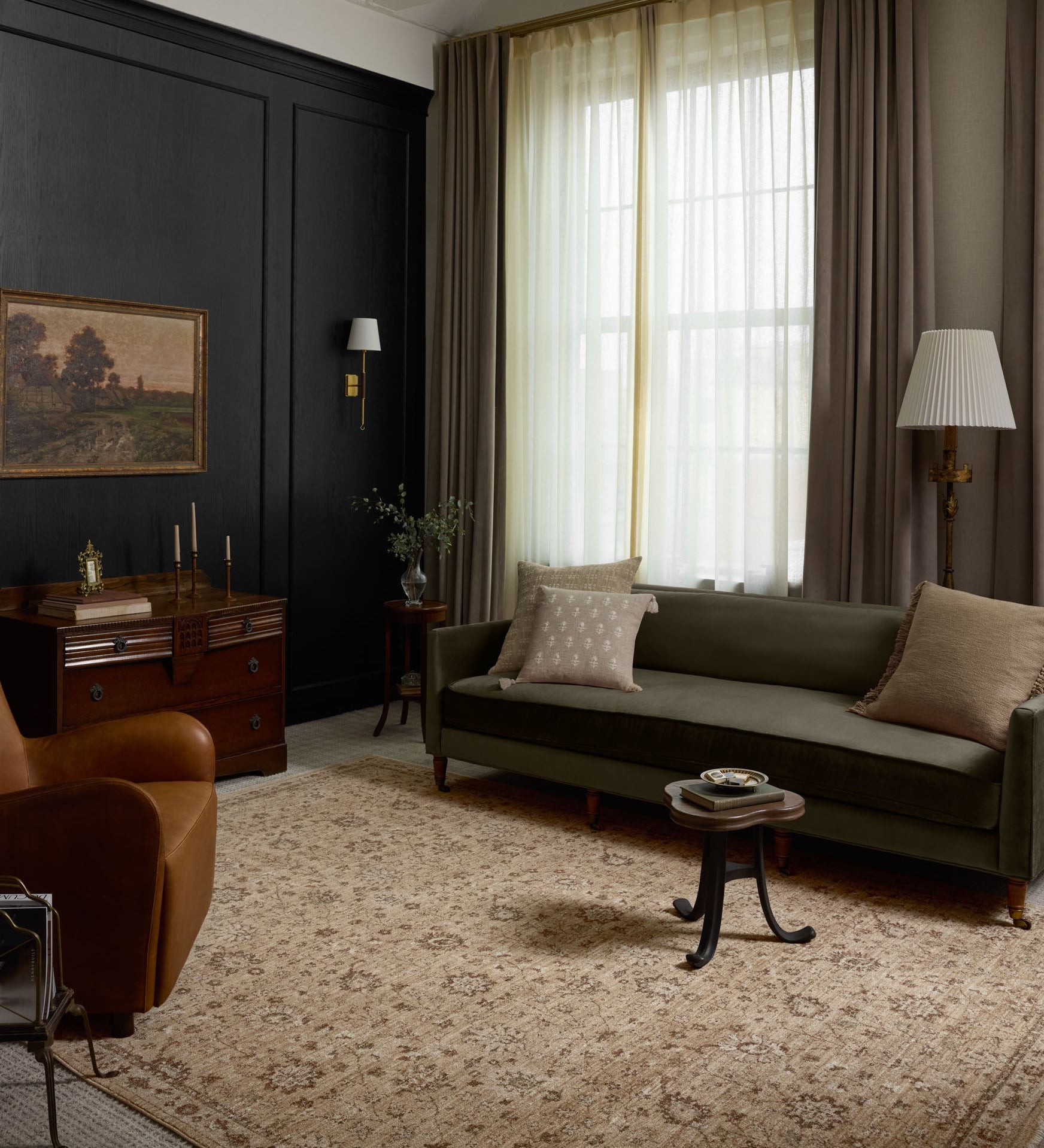 Magnolia Home x Loloi Storrie Wheat / Earth Rug - Rug & Weave