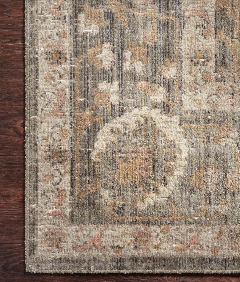 OVERSTOCK - Chris Loves Julia x Loloi Rosemarie Sage / Blush Rug - 2'7" x 8' IN STORE - Sale Rugs Loloi