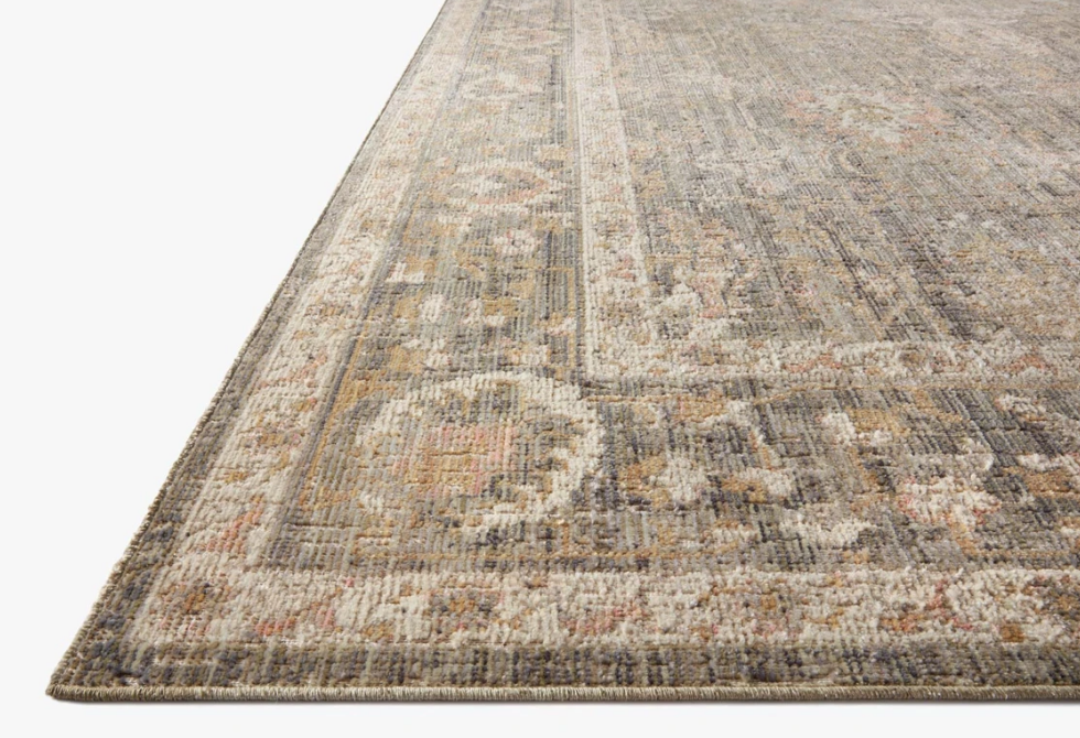 OVERSTOCK - Chris Loves Julia x Loloi Rosemarie Sage / Blush Rug - 2'7" x 8' IN STORE - Sale Rugs Loloi