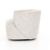 Miles Swivel Chair - Dove - Rug & Weave