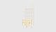 Blonde Upright/White Bracket/Blonde Wood
