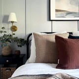 Arthur Gingham Pillow Cover