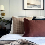 Arthur Gingham Pillow Cover