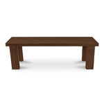 Malena Outdoor Bench Brown Furniture - Dining Benches Moe's Furniture