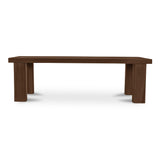 Malena Outdoor Bench Brown Furniture - Dining Benches Moe's Furniture