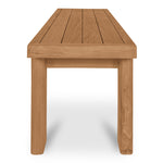 Malena Outdoor Dining Bench Natural Furniture - Dining Benches Moe's Furniture