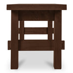 Emilea Outdoor Dining Bench Brown Furniture - Dining Tables Moe's Furniture