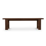 Emilea Outdoor Dining Bench Brown Furniture - Dining Tables Moe's Furniture