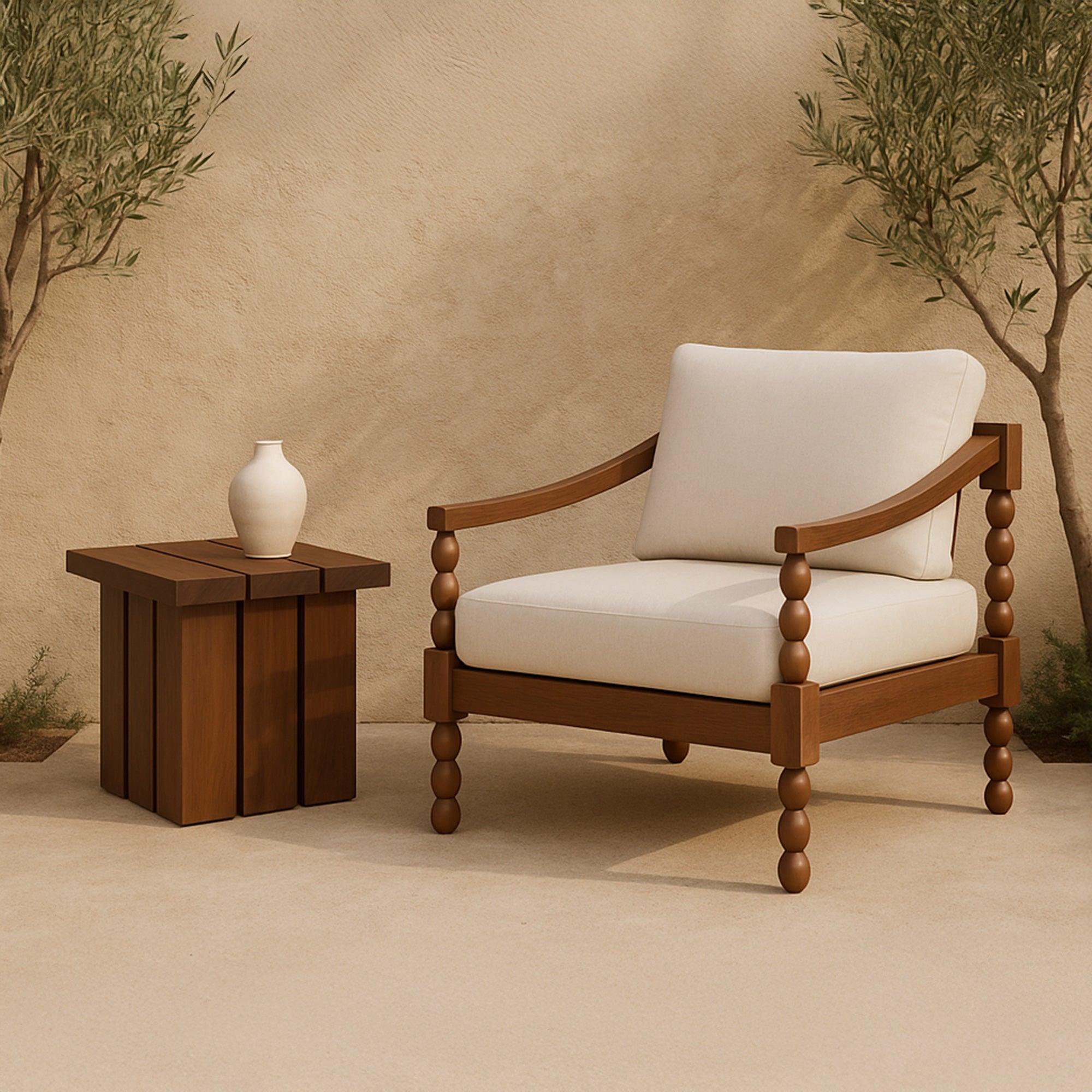 Denby Outdoor Side Table – view 2