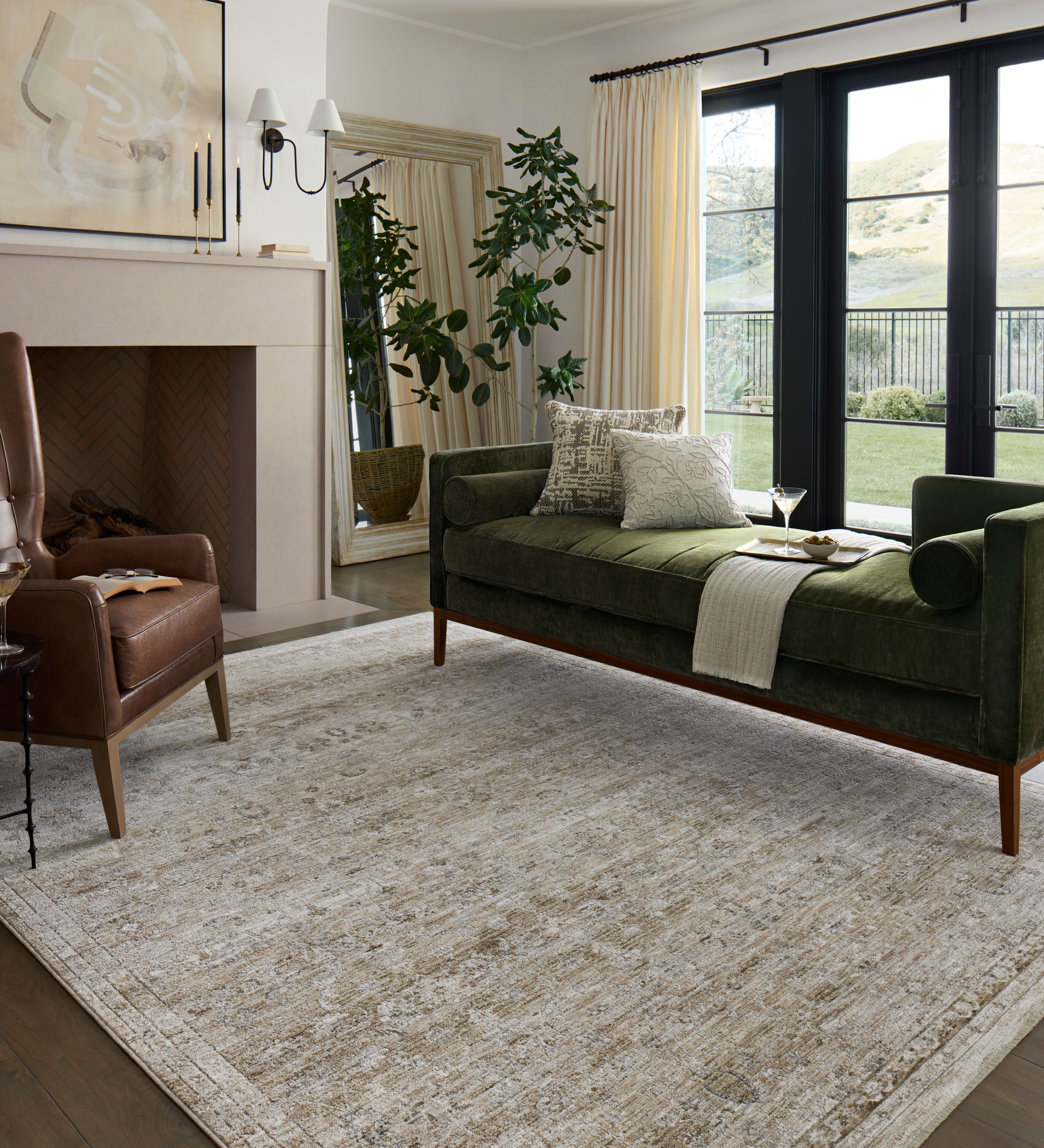 Loloi Tabitha Ivory / Khaki Rug