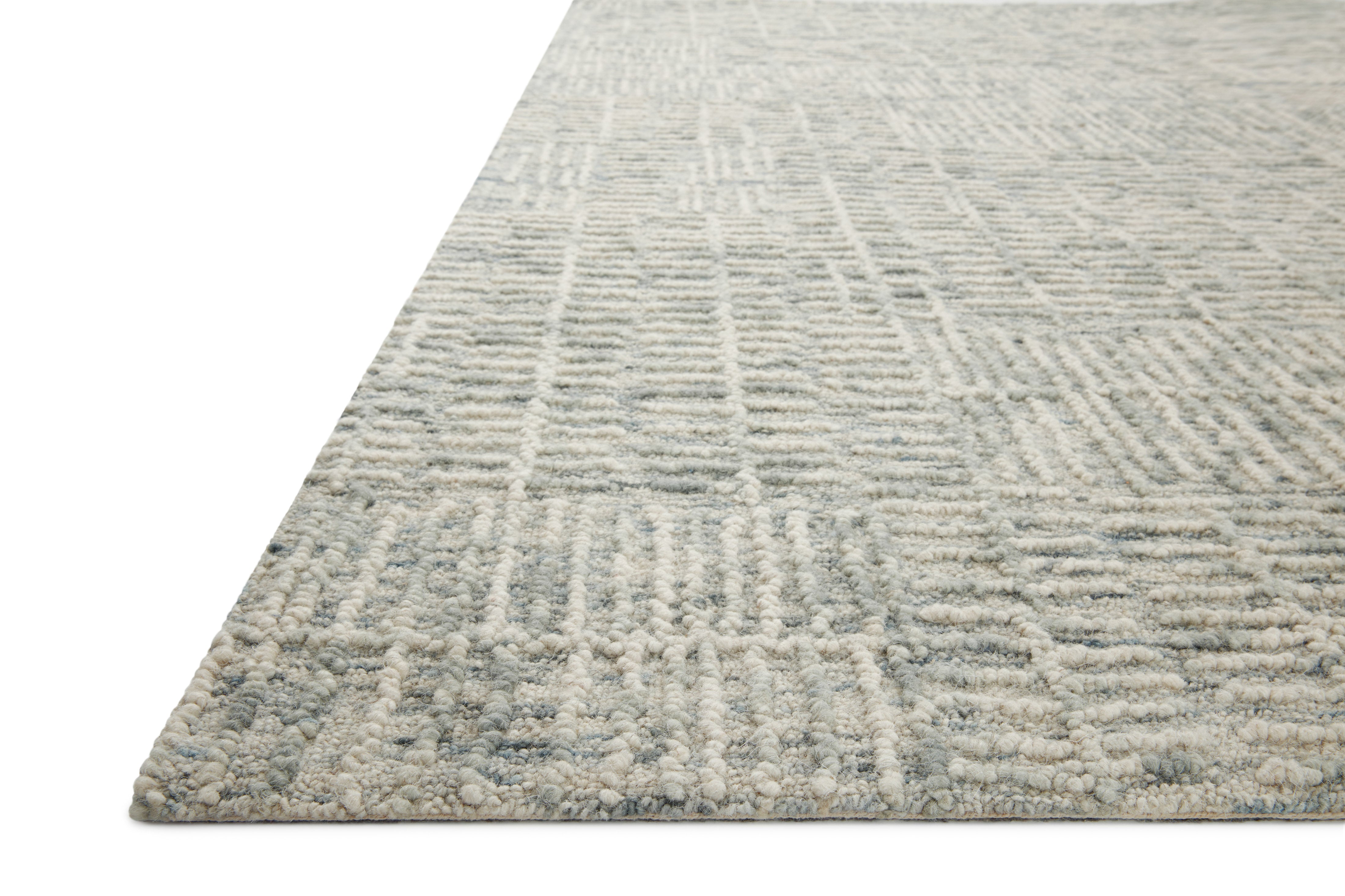 Loloi Tallulah Sky / Ivory Runner Rug RUGS - wool Loloi