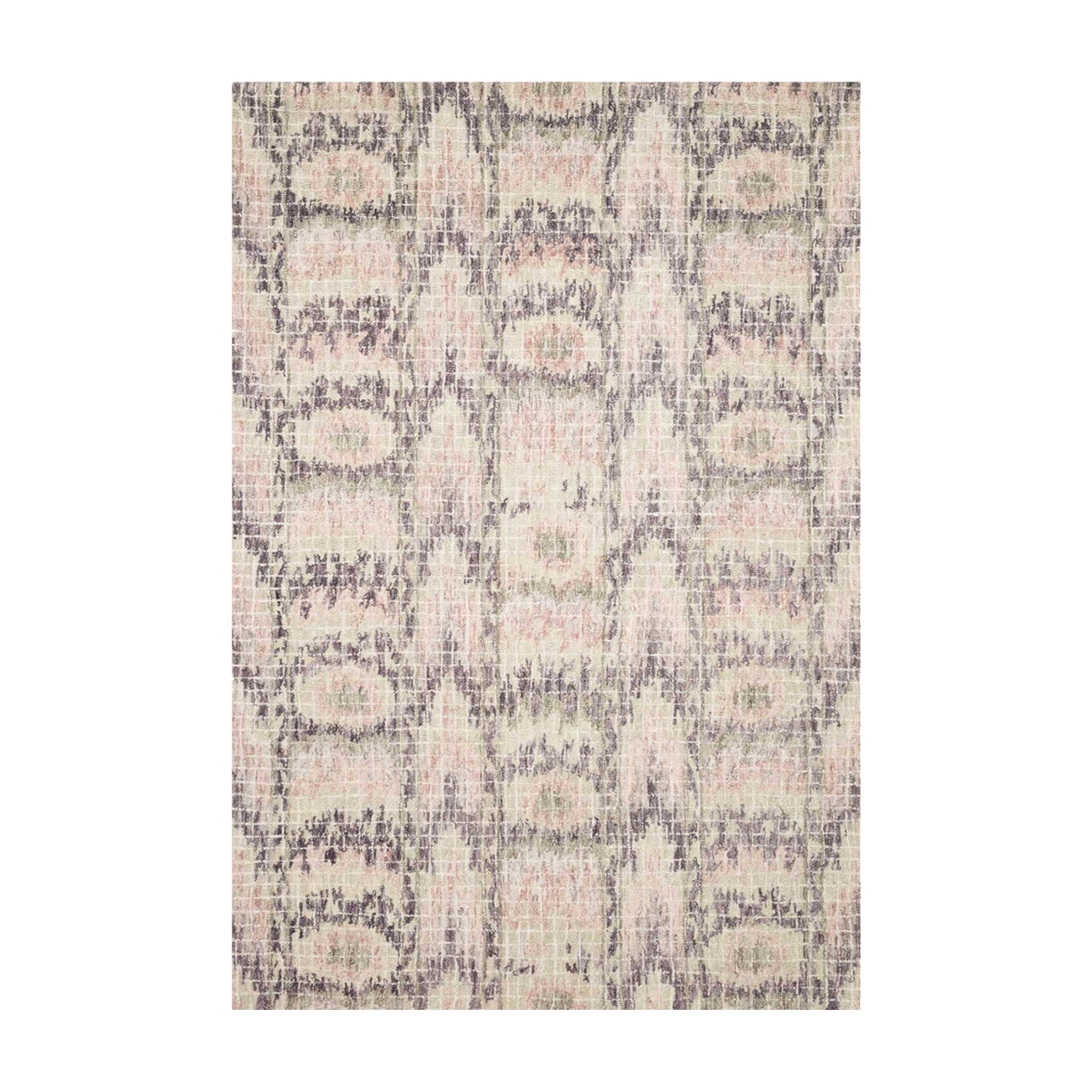 Loloi Tatum Blush / Raisin Rug RUGS - wool Loloi 18" x 18"
