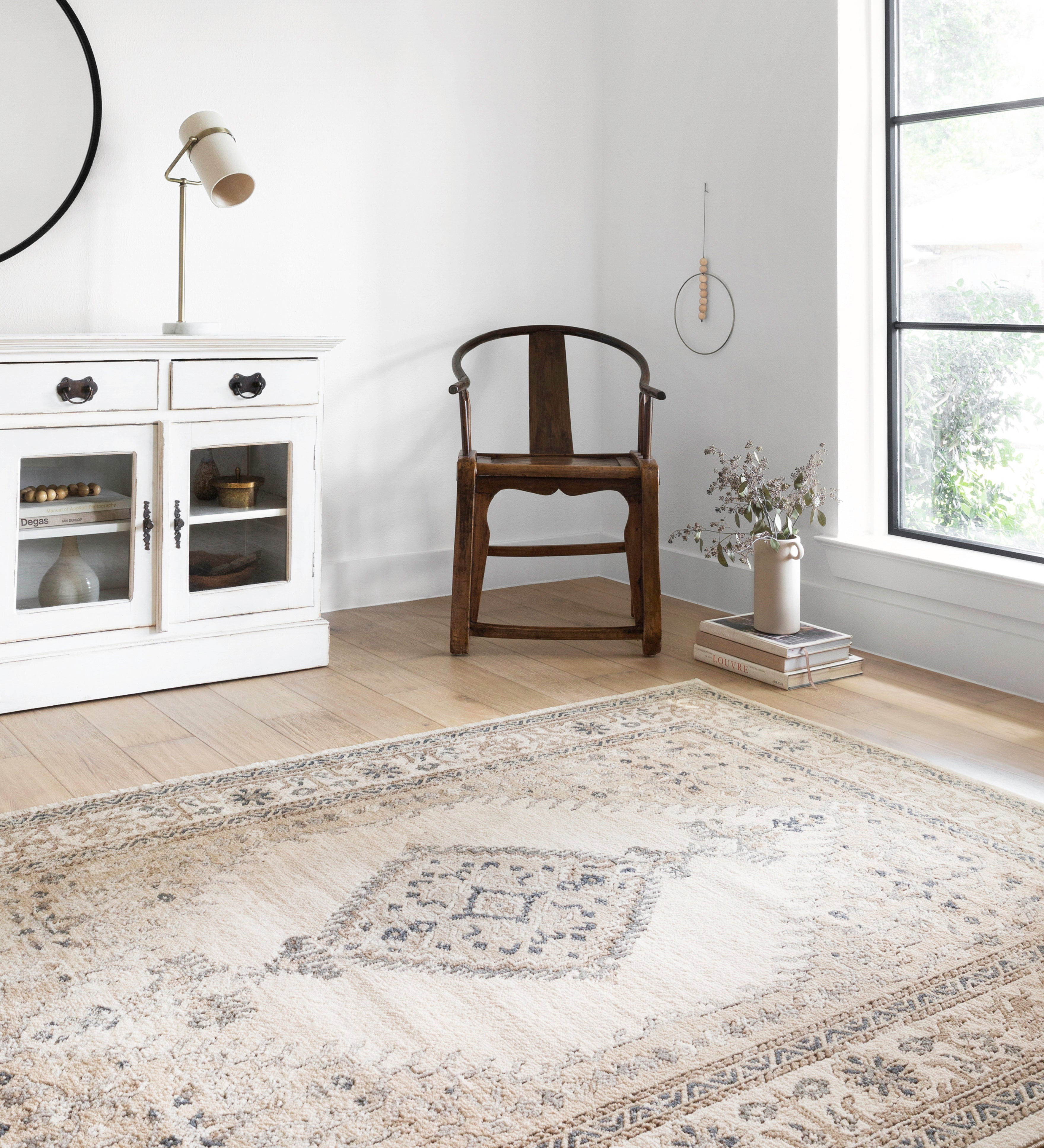 Loloi Teagan Oatmeal / Ivory Rug RUGS - patterned Loloi