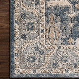 Loloi Teagan Denim / Pebble Rug RUGS - synthetic Loloi
