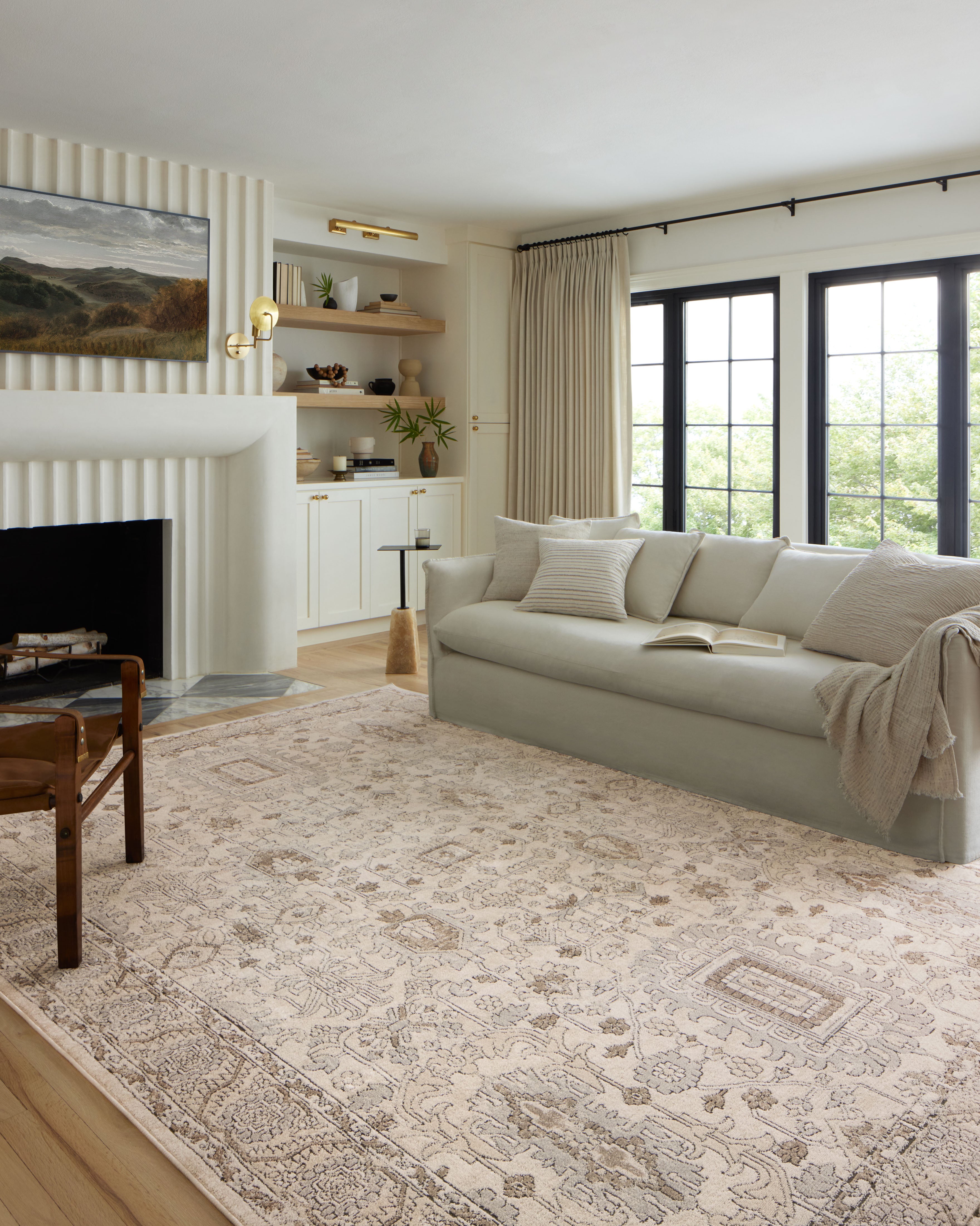 Loloi Teagan Ivory / Sand Rug RUGS - patterned Loloi