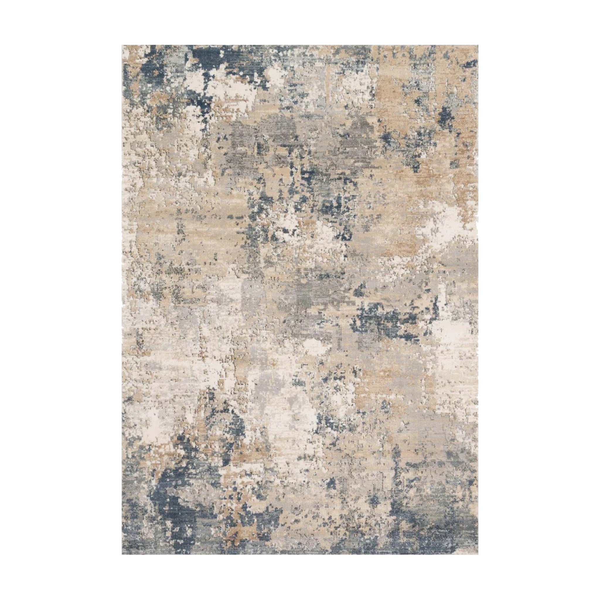 Loloi Teagan Sand / Mist Rug, 18" x 18"