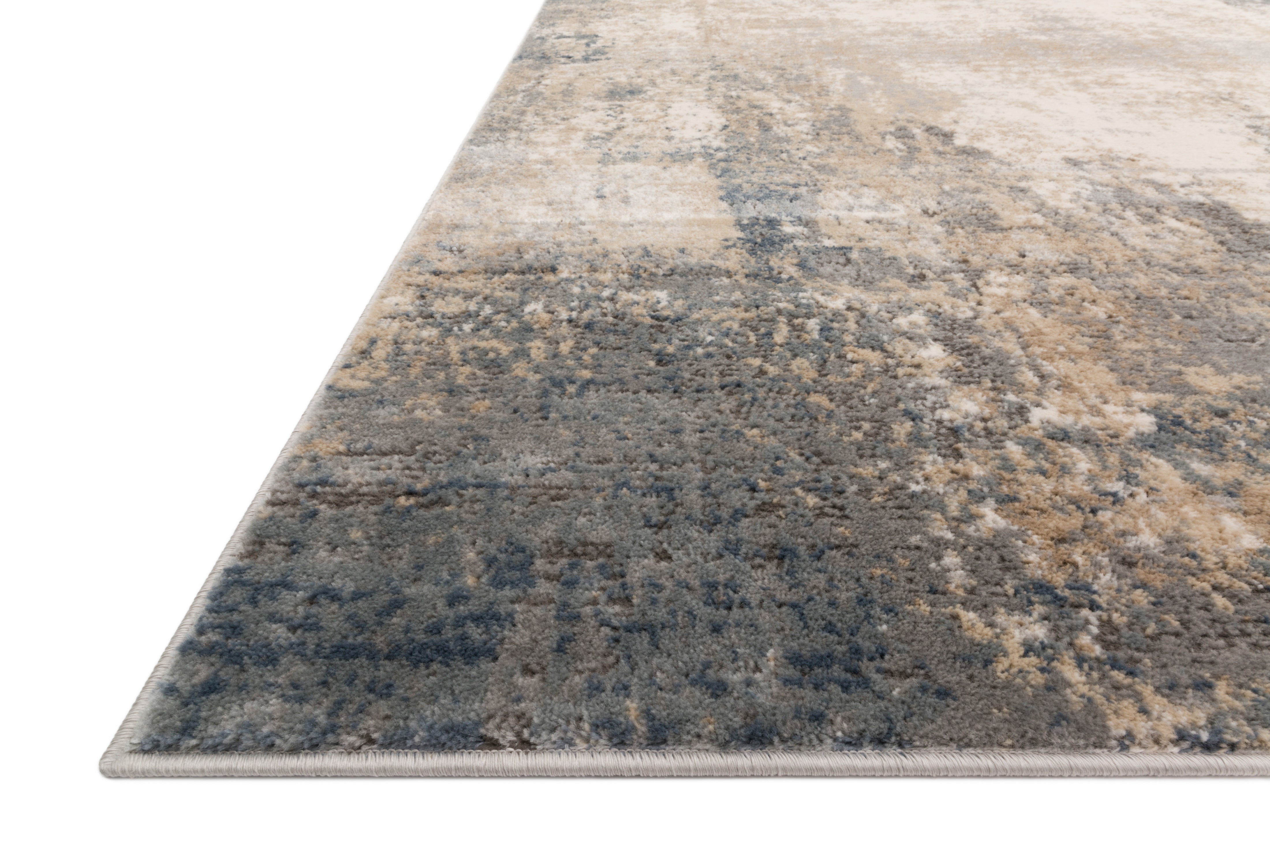 Loloi Teagan Ivory / Mist Rug RUGS - synthetic Loloi