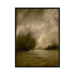 "Edge of Dusk" Framed Canvas ARTWORK - framed print Northwood Collection