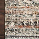 Loloi Theia Taupe / Multi Rug RUGS - patterned Loloi