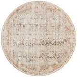 Loloi Theia Natural / Rust Rug RUGS - synthetic Loloi